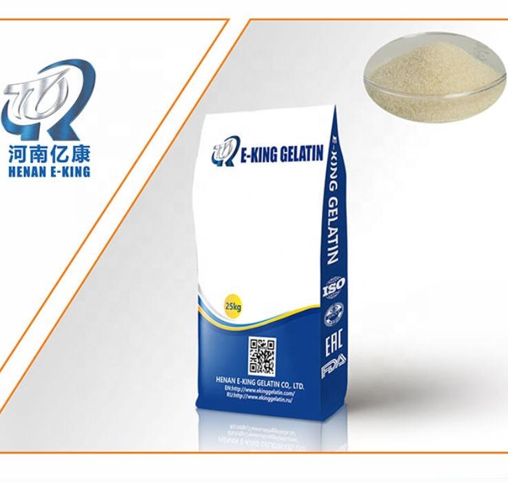 Food Additive Halal Edible Bovine Gelatin Powder Price with ISO 22000 HACCP